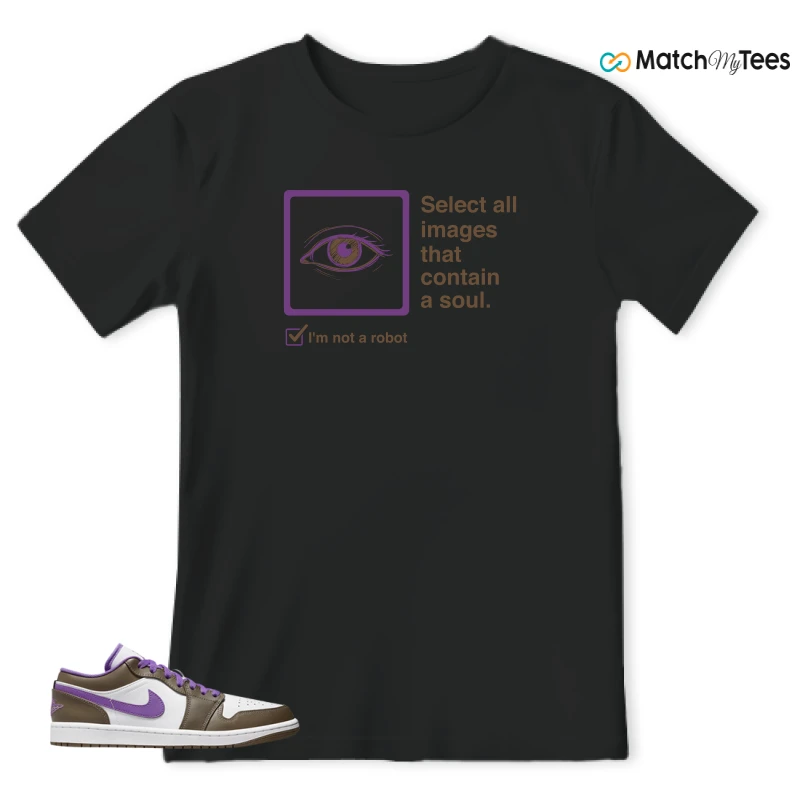 reCAPTCHA Black matching T-shirt T-shirt