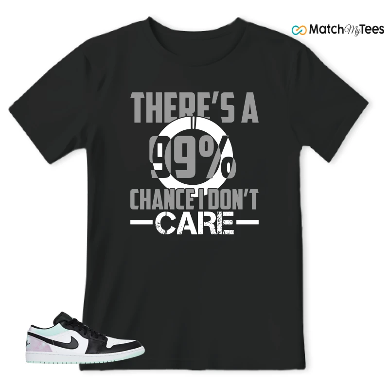 NIKE JORDAN 1 LOW TIE-DYE SNEAKER Matching Tees t-shirt