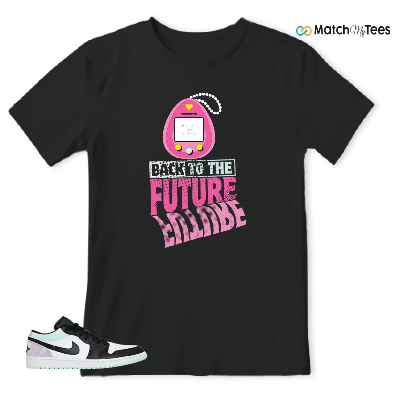 NIKE JORDAN 1 LOW TIE-DYE SNEAKER Matching Tees t-shirt