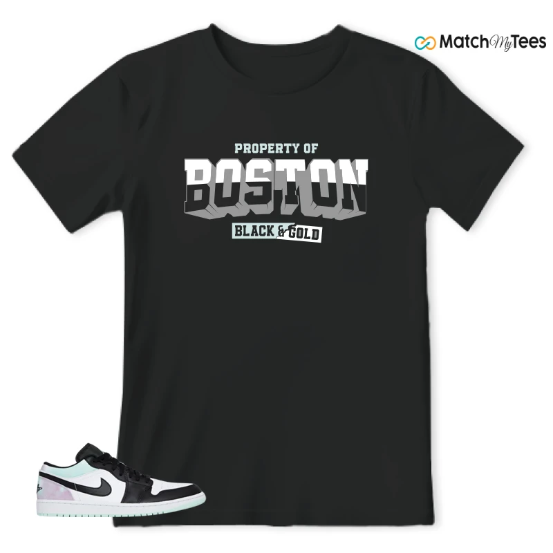 NIKE JORDAN 1 LOW TIE-DYE SNEAKER Matching Tees t-shirt