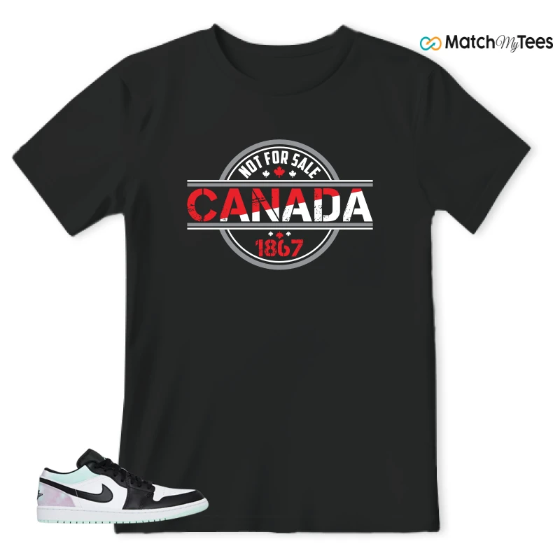 NIKE JORDAN 1 LOW TIE-DYE SNEAKER Matching Tees t-shirt