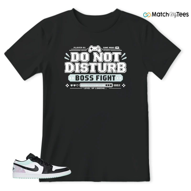 Do Not Distrub Black matching T-shirt T-shirt