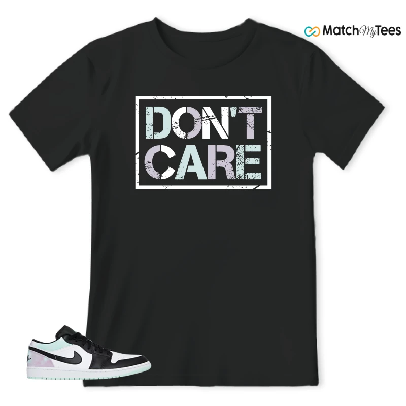 NIKE JORDAN 1 LOW TIE-DYE SNEAKER Matching Tees t-shirt