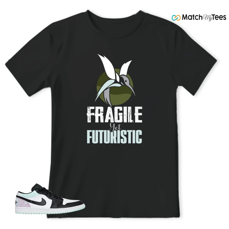 NIKE JORDAN 1 LOW TIE-DYE SNEAKER Matching Tees t-shirt