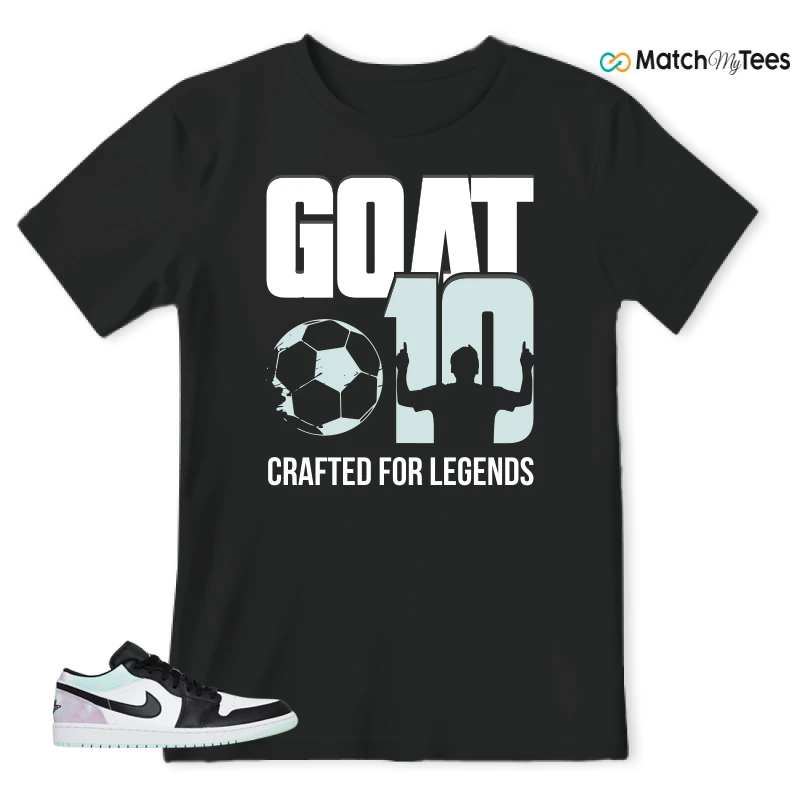 NIKE JORDAN 1 LOW TIE-DYE SNEAKER Matching Tees t-shirt
