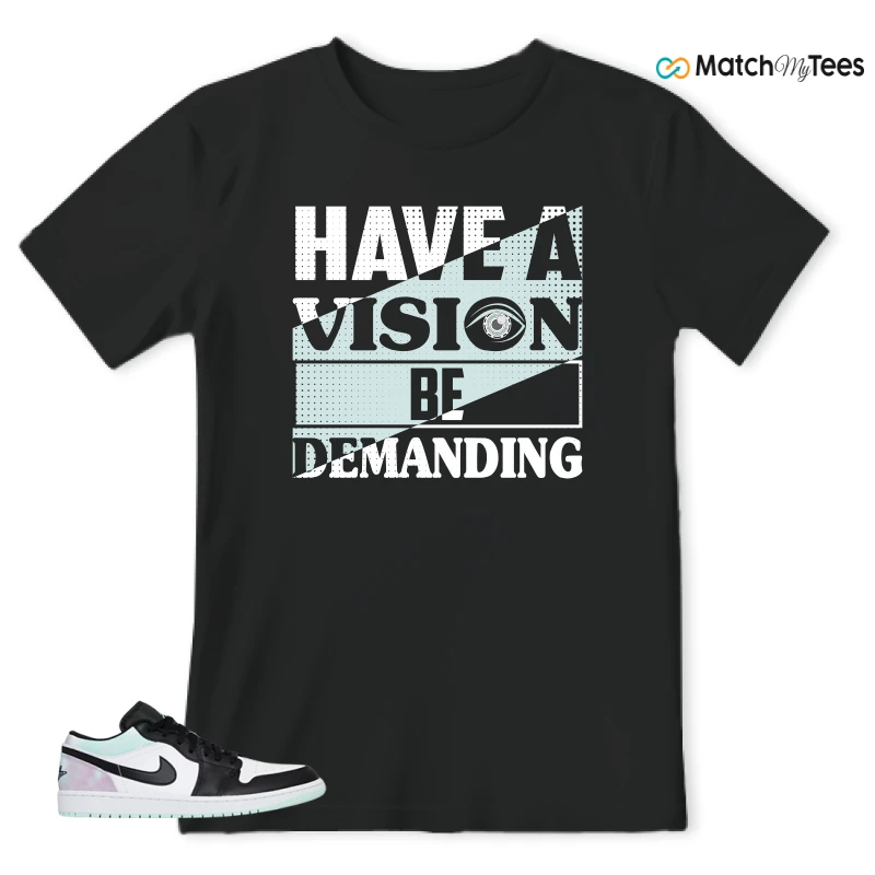 NIKE JORDAN 1 LOW TIE-DYE SNEAKER Matching Tees t-shirt