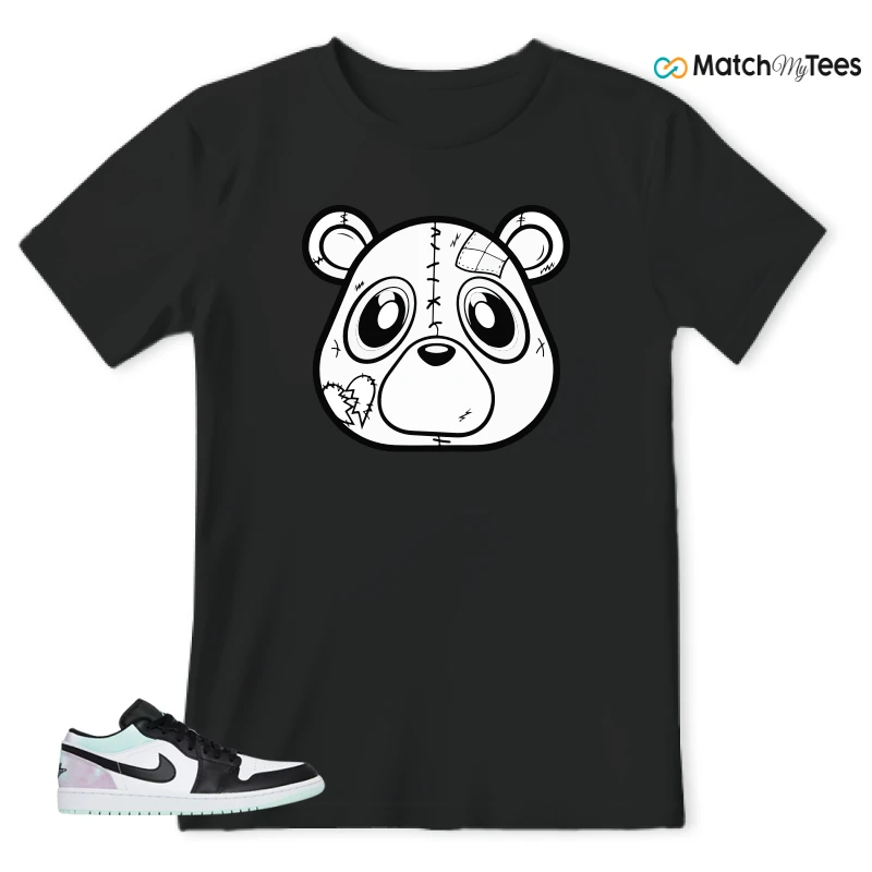 NIKE JORDAN 1 LOW TIE-DYE SNEAKER Matching Tees t-shirt