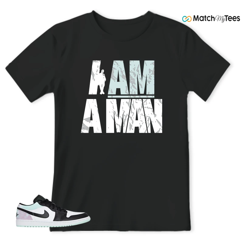 NIKE JORDAN 1 LOW TIE-DYE SNEAKER Matching Tees t-shirt