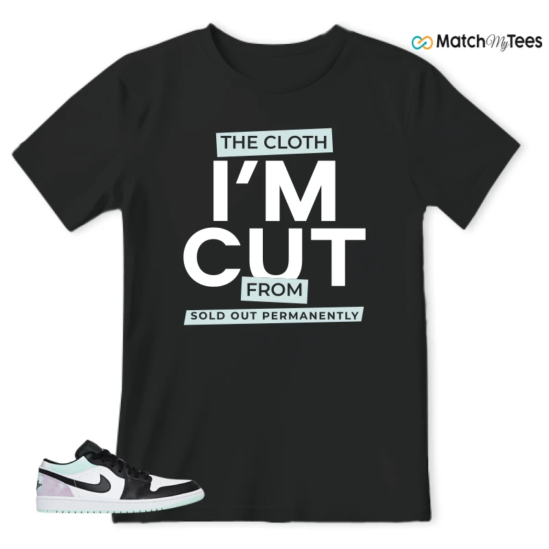 I'm Cut Black matching T-shirt T-shirt