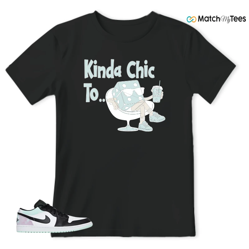 Kinda Chic Black matching T-shirt T-shirt