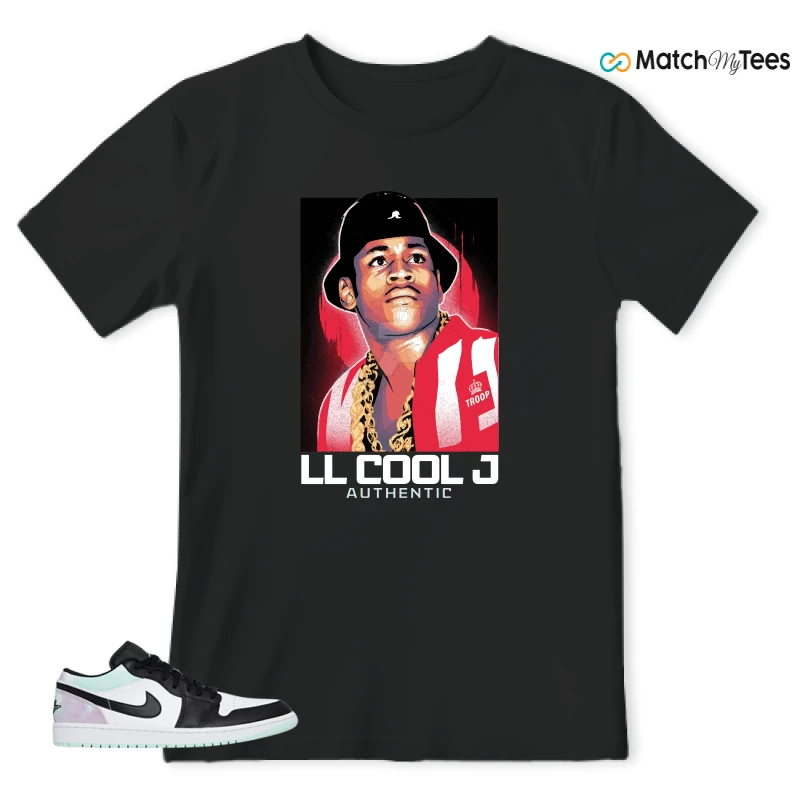 NIKE JORDAN 1 LOW TIE-DYE SNEAKER Matching Tees t-shirt