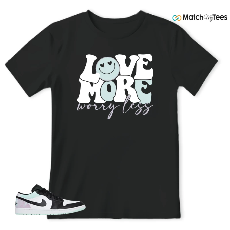 Love More Black matching T-shirt T-shirt