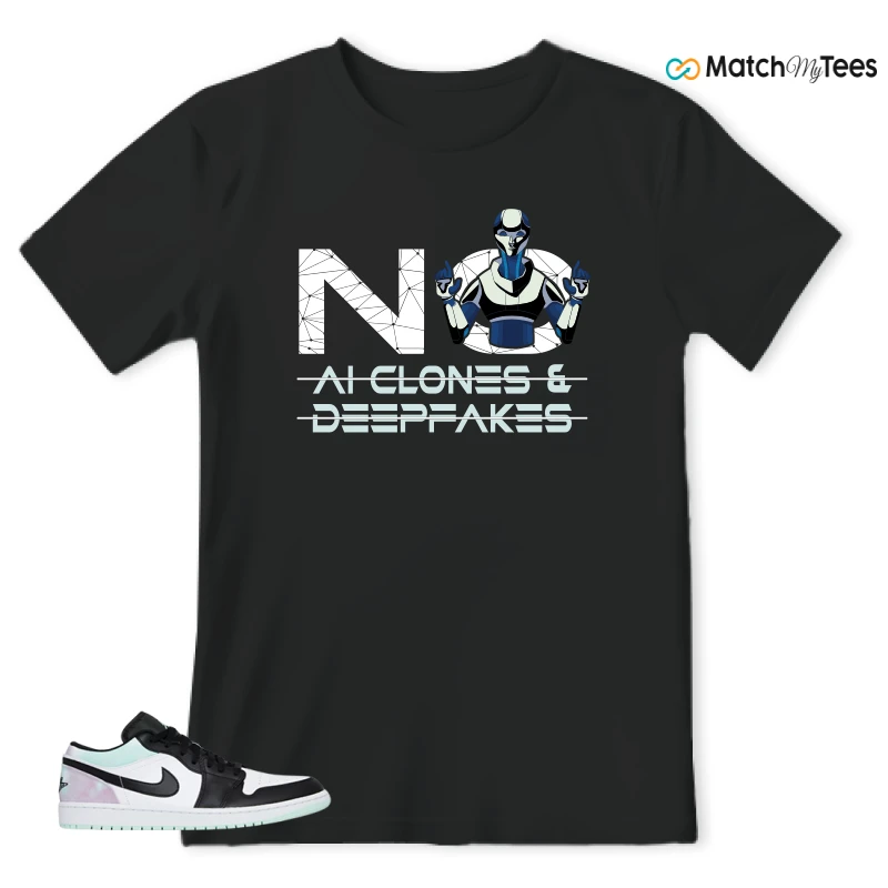 NIKE JORDAN 1 LOW TIE-DYE SNEAKER Matching Tees t-shirt