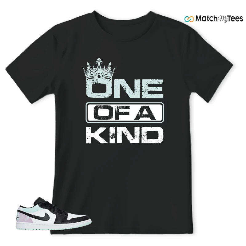 NIKE JORDAN 1 LOW TIE-DYE SNEAKER Matching Tees t-shirt