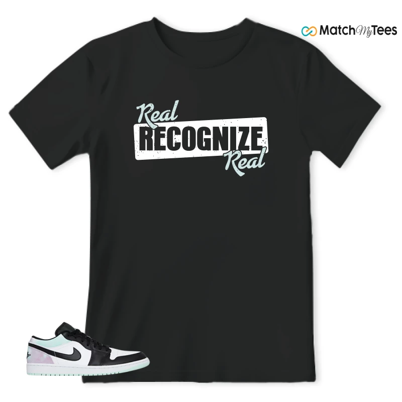 NIKE JORDAN 1 LOW TIE-DYE SNEAKER Matching Tees t-shirt