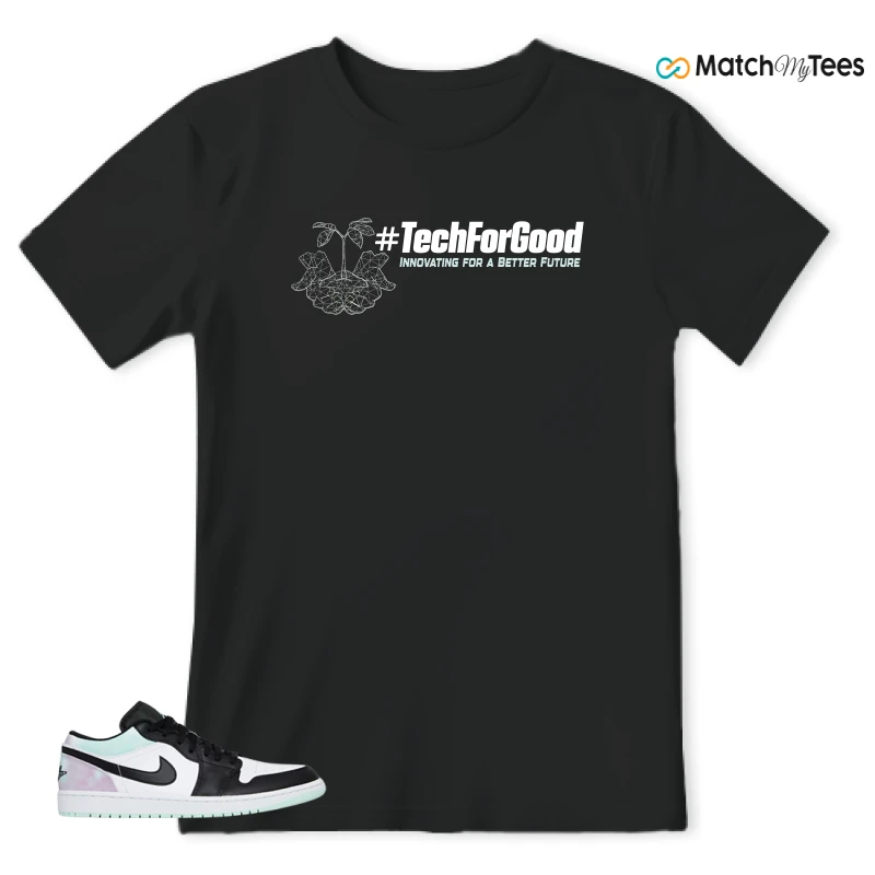 NIKE JORDAN 1 LOW TIE-DYE SNEAKER Matching Tees t-shirt