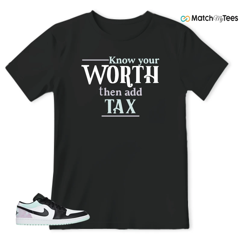Worth Black matching T-shirt T-shirt