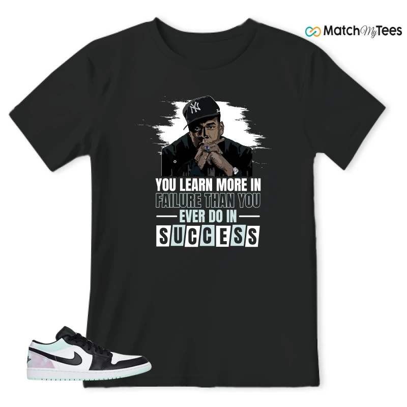 NIKE JORDAN 1 LOW TIE-DYE SNEAKER Matching Tees t-shirt
