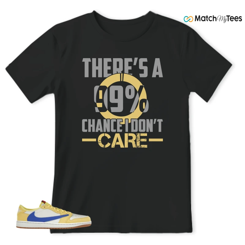 NIKE JORDAN 1 RETRO LOW OG SP TRAVIS SCOTT CANARY (WOMEN'S) SNEAKER Matching Tees t-shirt