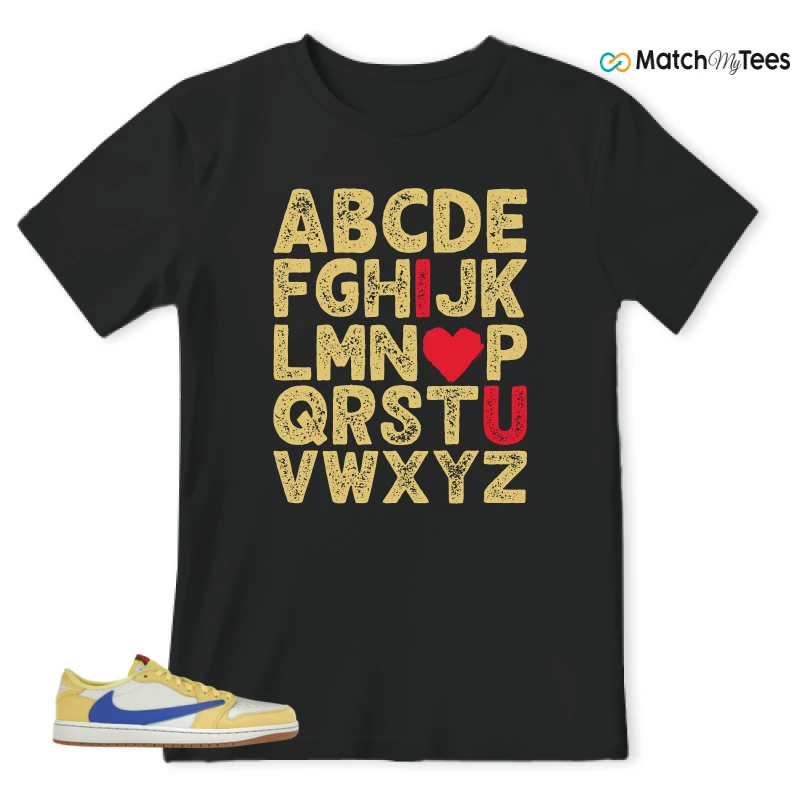 NIKE JORDAN 1 RETRO LOW OG SP TRAVIS SCOTT CANARY (WOMEN'S) SNEAKER Matching Tees t-shirt
