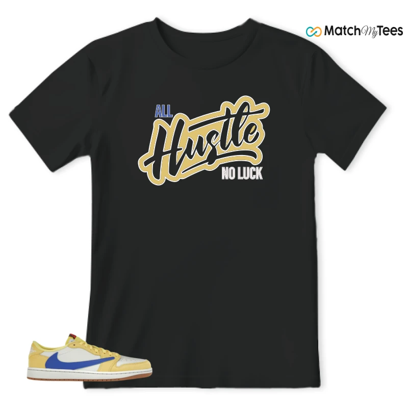 NIKE JORDAN 1 RETRO LOW OG SP TRAVIS SCOTT CANARY (WOMEN'S) SNEAKER Matching Tees t-shirt