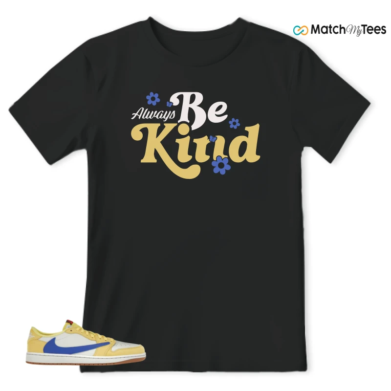 NIKE JORDAN 1 RETRO LOW OG SP TRAVIS SCOTT CANARY (WOMEN'S) SNEAKER Matching Tees t-shirt