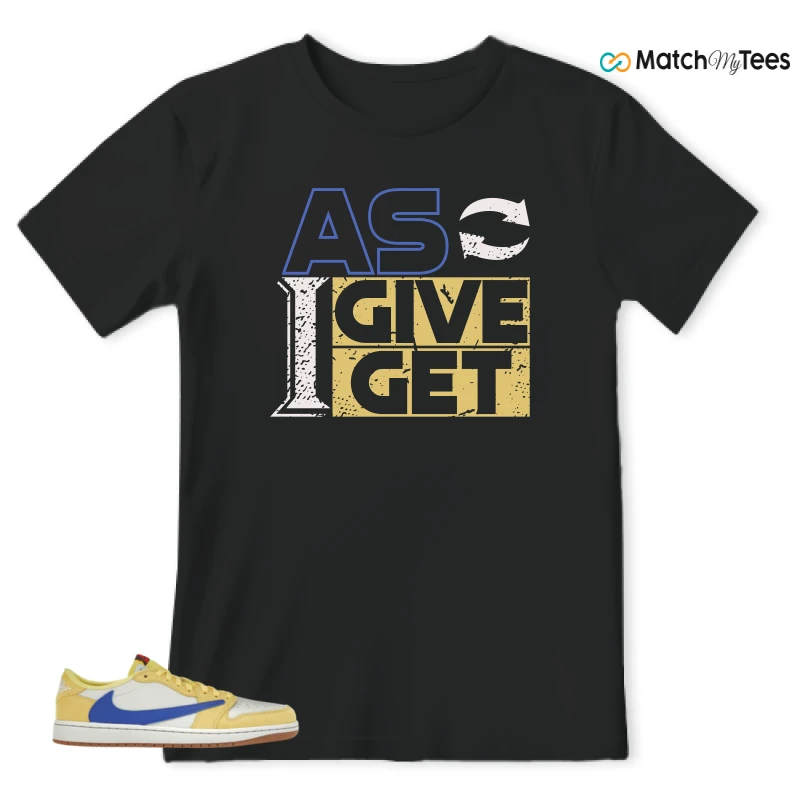 NIKE JORDAN 1 RETRO LOW OG SP TRAVIS SCOTT CANARY (WOMEN'S) SNEAKER Matching Tees t-shirt