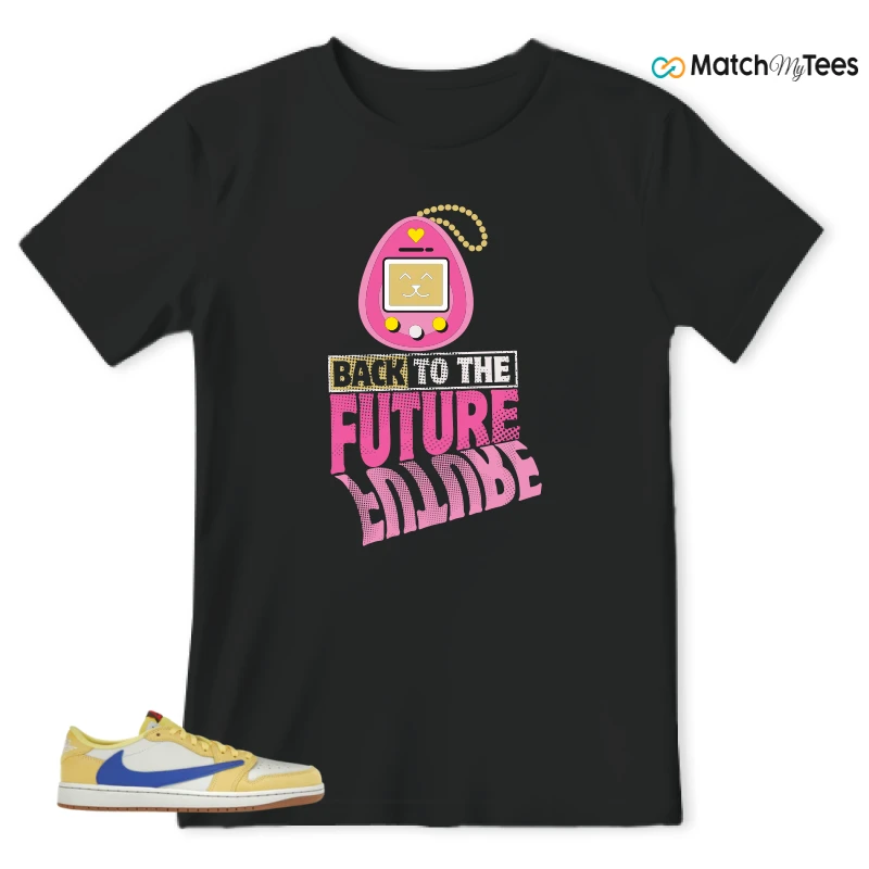 NIKE JORDAN 1 RETRO LOW OG SP TRAVIS SCOTT CANARY (WOMEN'S) SNEAKER Matching Tees t-shirt