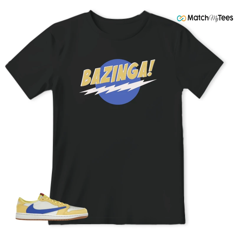 NIKE JORDAN 1 RETRO LOW OG SP TRAVIS SCOTT CANARY (WOMEN'S) SNEAKER Matching Tees t-shirt