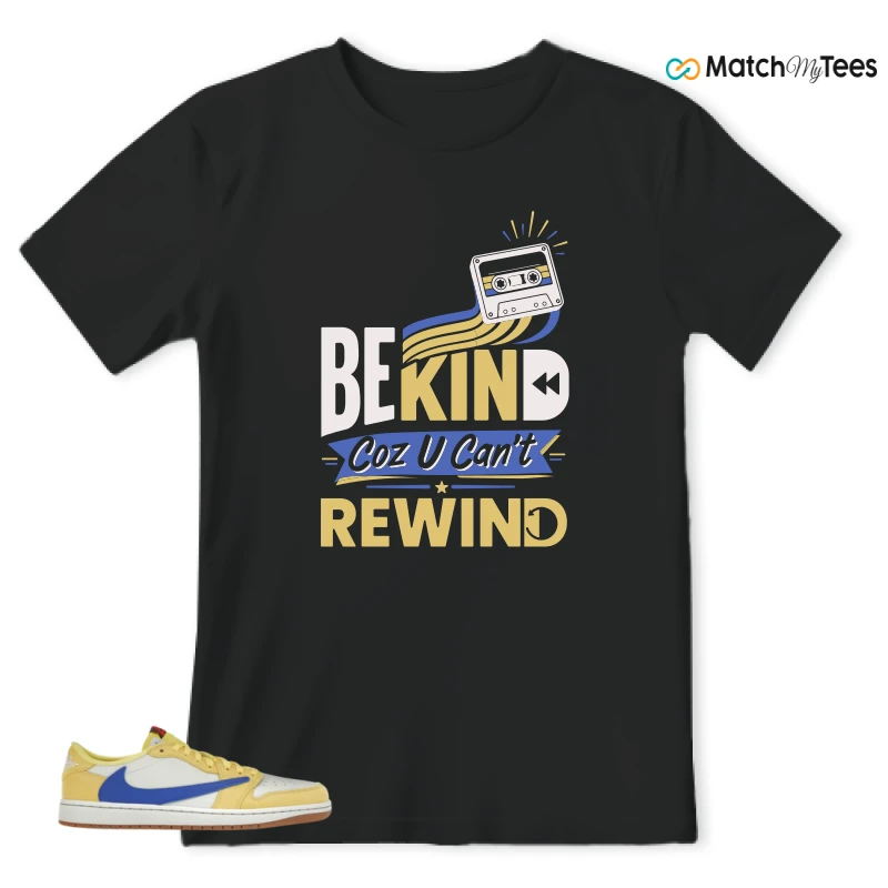 NIKE JORDAN 1 RETRO LOW OG SP TRAVIS SCOTT CANARY (WOMEN'S) SNEAKER Matching Tees t-shirt