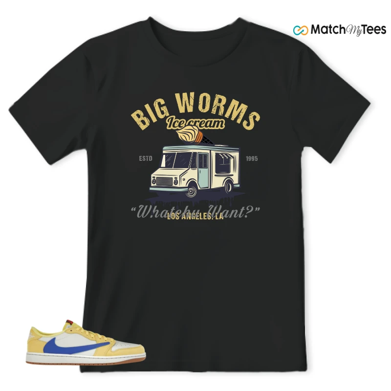 NIKE JORDAN 1 RETRO LOW OG SP TRAVIS SCOTT CANARY (WOMEN'S) SNEAKER Matching Tees t-shirt