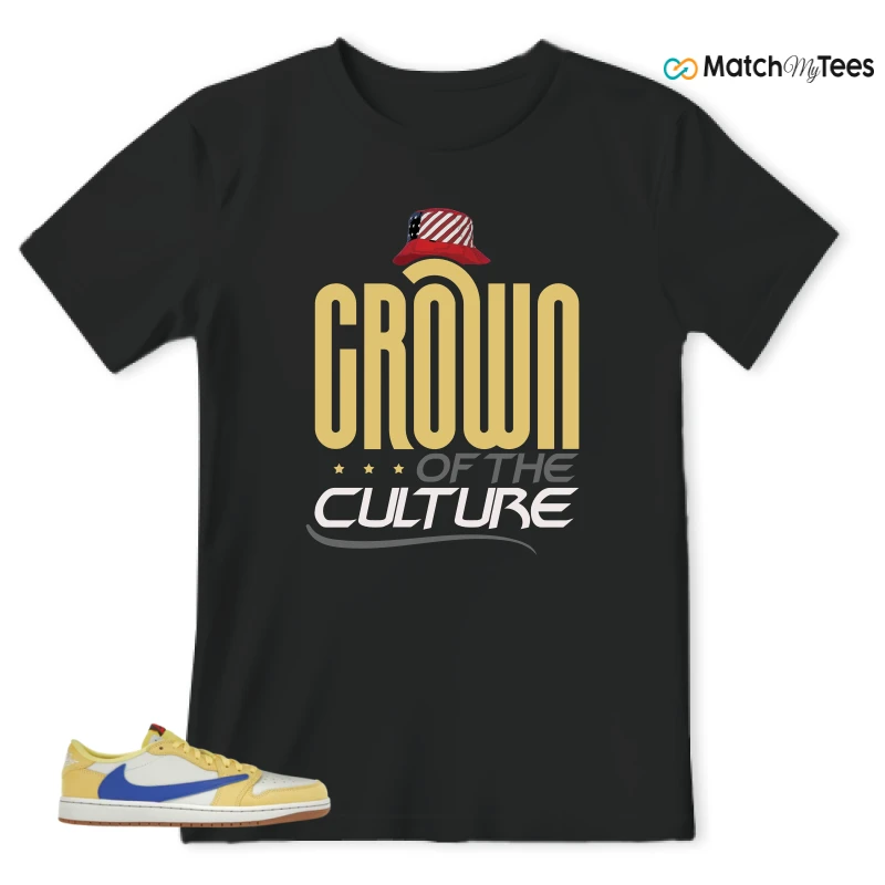 NIKE JORDAN 1 RETRO LOW OG SP TRAVIS SCOTT CANARY (WOMEN'S) SNEAKER Matching Tees t-shirt