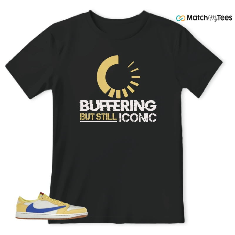 NIKE JORDAN 1 RETRO LOW OG SP TRAVIS SCOTT CANARY (WOMEN'S) SNEAKER Matching Tees t-shirt