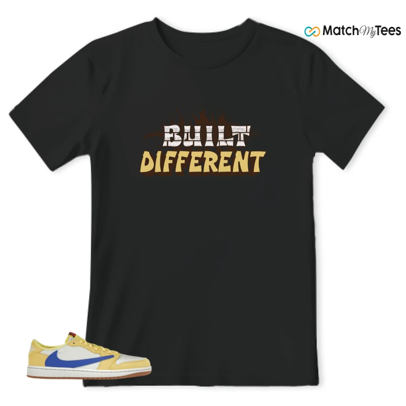 NIKE JORDAN 1 RETRO LOW OG SP TRAVIS SCOTT CANARY (WOMEN'S) SNEAKER Matching Tees t-shirt
