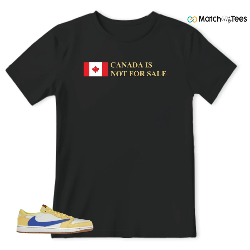 NIKE JORDAN 1 RETRO LOW OG SP TRAVIS SCOTT CANARY (WOMEN'S) SNEAKER Matching Tees t-shirt