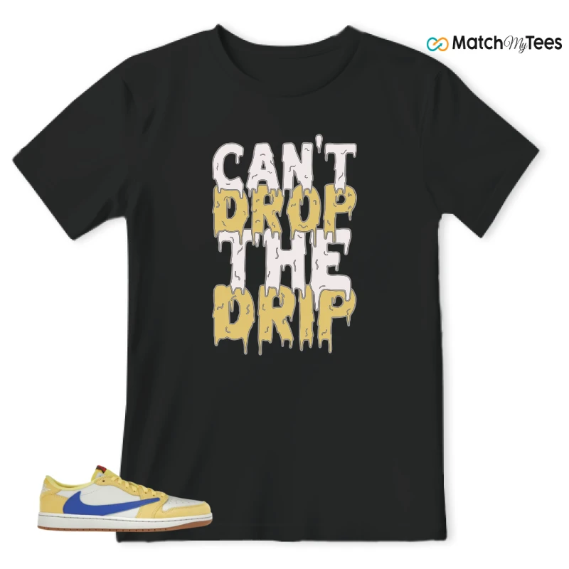 NIKE JORDAN 1 RETRO LOW OG SP TRAVIS SCOTT CANARY (WOMEN'S) SNEAKER Matching Tees t-shirt