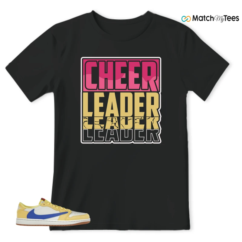 NIKE JORDAN 1 RETRO LOW OG SP TRAVIS SCOTT CANARY (WOMEN'S) SNEAKER Matching Tees t-shirt