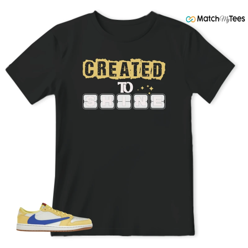 NIKE JORDAN 1 RETRO LOW OG SP TRAVIS SCOTT CANARY (WOMEN'S) SNEAKER Matching Tees t-shirt
