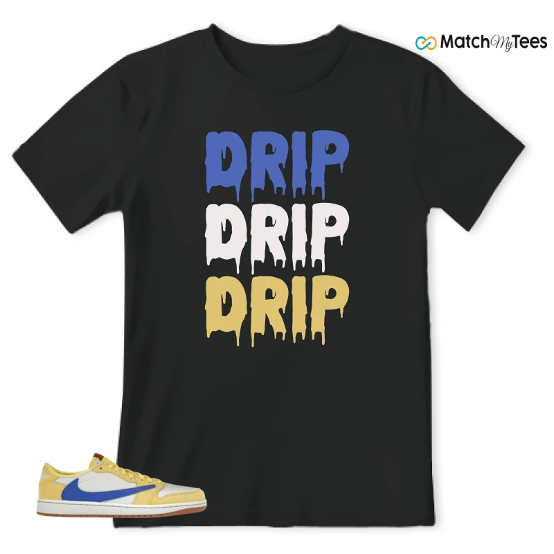 NIKE JORDAN 1 RETRO LOW OG SP TRAVIS SCOTT CANARY (WOMEN'S) SNEAKER Matching Tees t-shirt