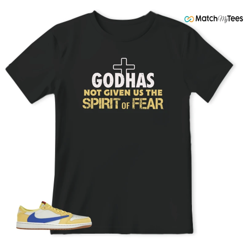 NIKE JORDAN 1 RETRO LOW OG SP TRAVIS SCOTT CANARY (WOMEN'S) SNEAKER Matching Tees t-shirt