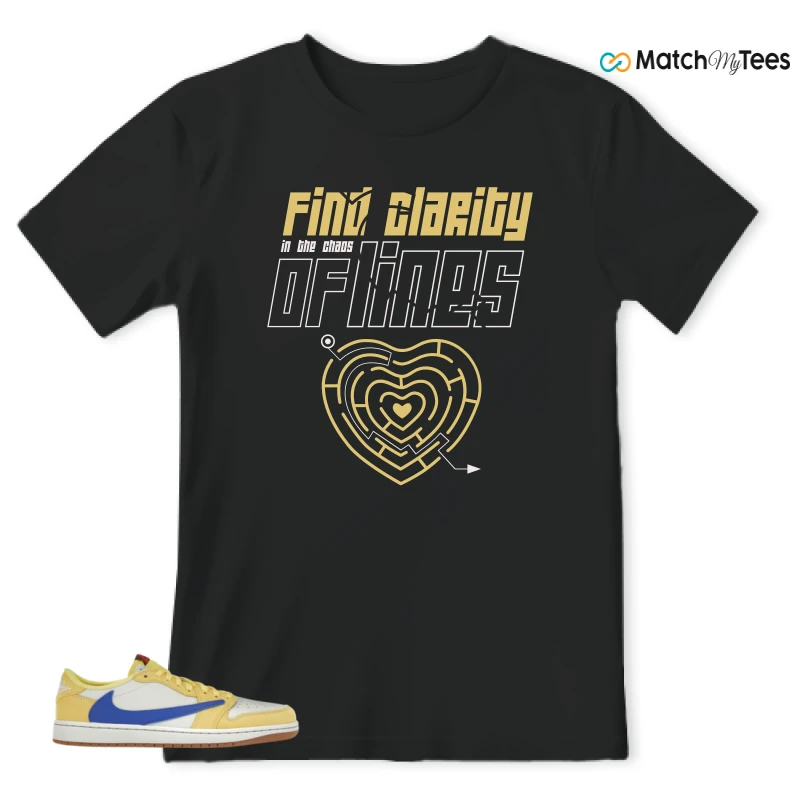 NIKE JORDAN 1 RETRO LOW OG SP TRAVIS SCOTT CANARY (WOMEN'S) SNEAKER Matching Tees t-shirt