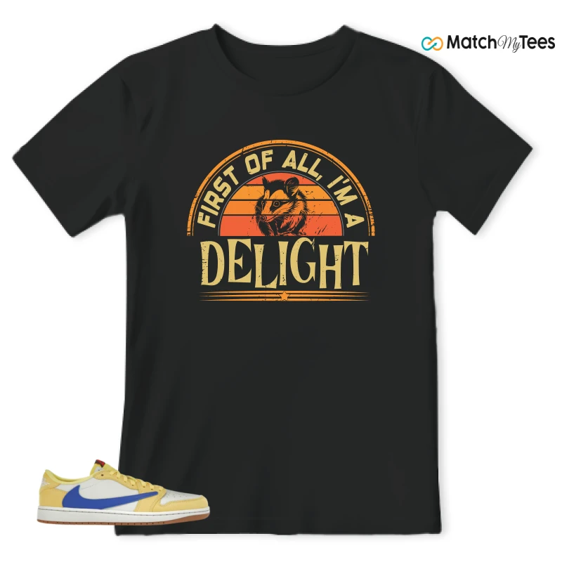NIKE JORDAN 1 RETRO LOW OG SP TRAVIS SCOTT CANARY (WOMEN'S) SNEAKER Matching Tees t-shirt