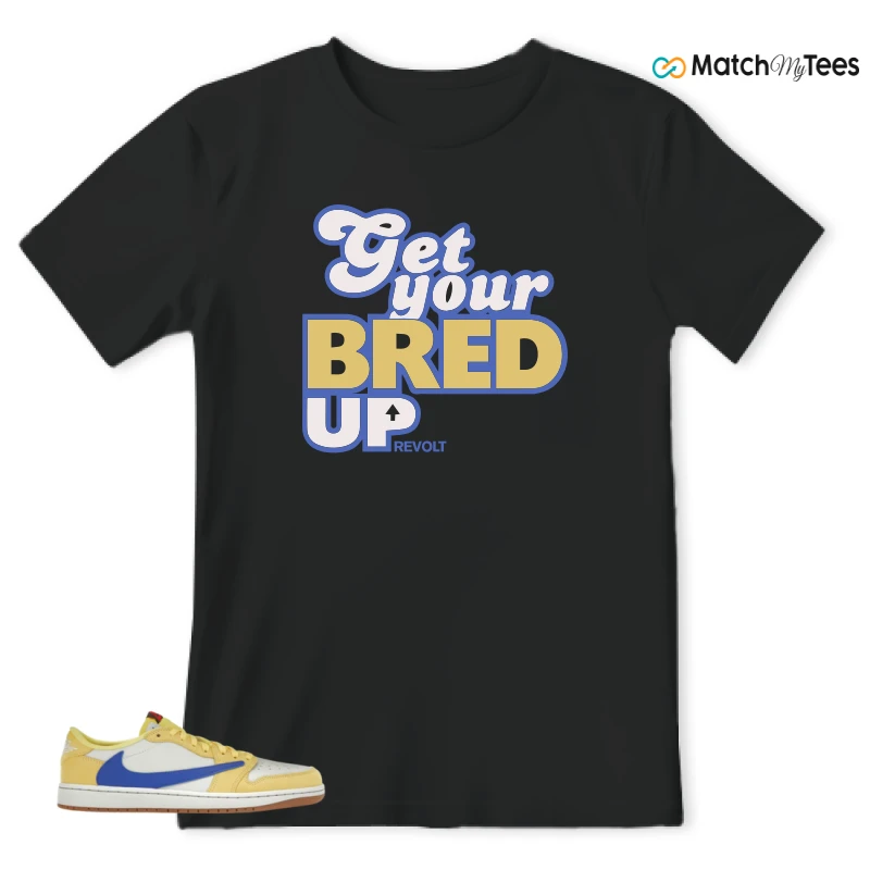 NIKE JORDAN 1 RETRO LOW OG SP TRAVIS SCOTT CANARY (WOMEN'S) SNEAKER Matching Tees t-shirt