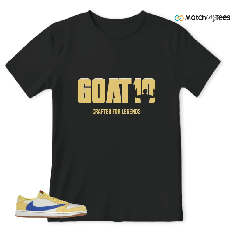NIKE JORDAN 1 RETRO LOW OG SP TRAVIS SCOTT CANARY (WOMEN'S) SNEAKER Matching Tees t-shirt