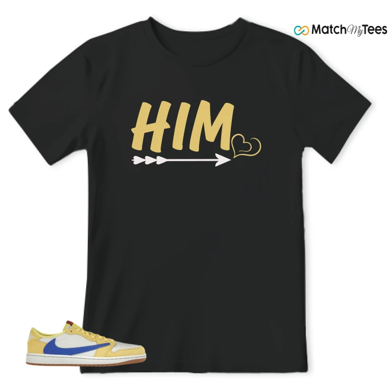 NIKE JORDAN 1 RETRO LOW OG SP TRAVIS SCOTT CANARY (WOMEN'S) SNEAKER Matching Tees t-shirt