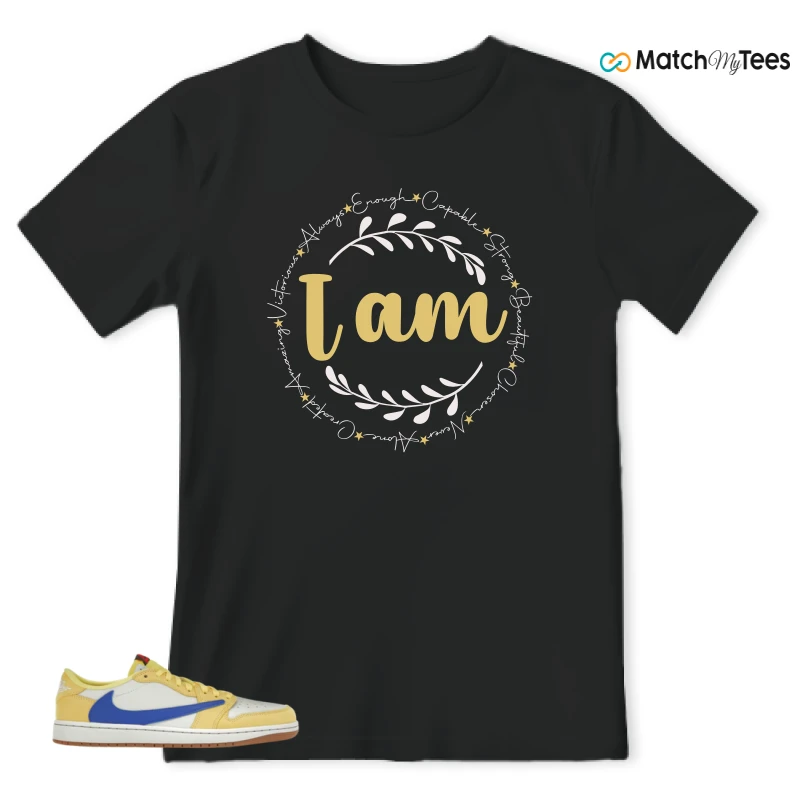 NIKE JORDAN 1 RETRO LOW OG SP TRAVIS SCOTT CANARY (WOMEN'S) SNEAKER Matching Tees t-shirt