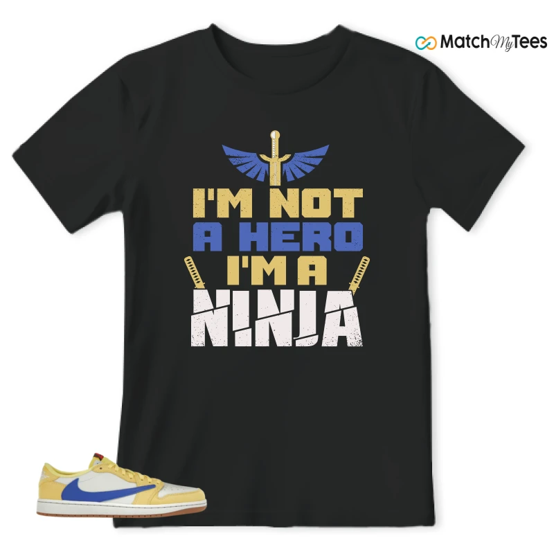 NIKE JORDAN 1 RETRO LOW OG SP TRAVIS SCOTT CANARY (WOMEN'S) SNEAKER Matching Tees t-shirt