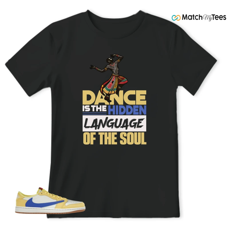 NIKE JORDAN 1 RETRO LOW OG SP TRAVIS SCOTT CANARY (WOMEN'S) SNEAKER Matching Tees t-shirt