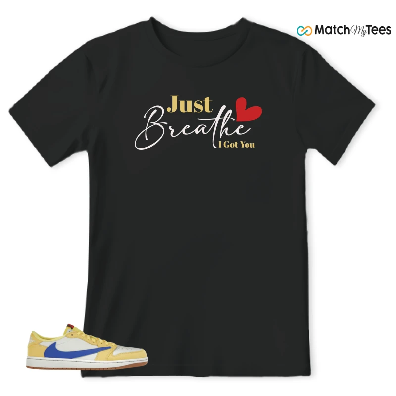 NIKE JORDAN 1 RETRO LOW OG SP TRAVIS SCOTT CANARY (WOMEN'S) SNEAKER Matching Tees t-shirt