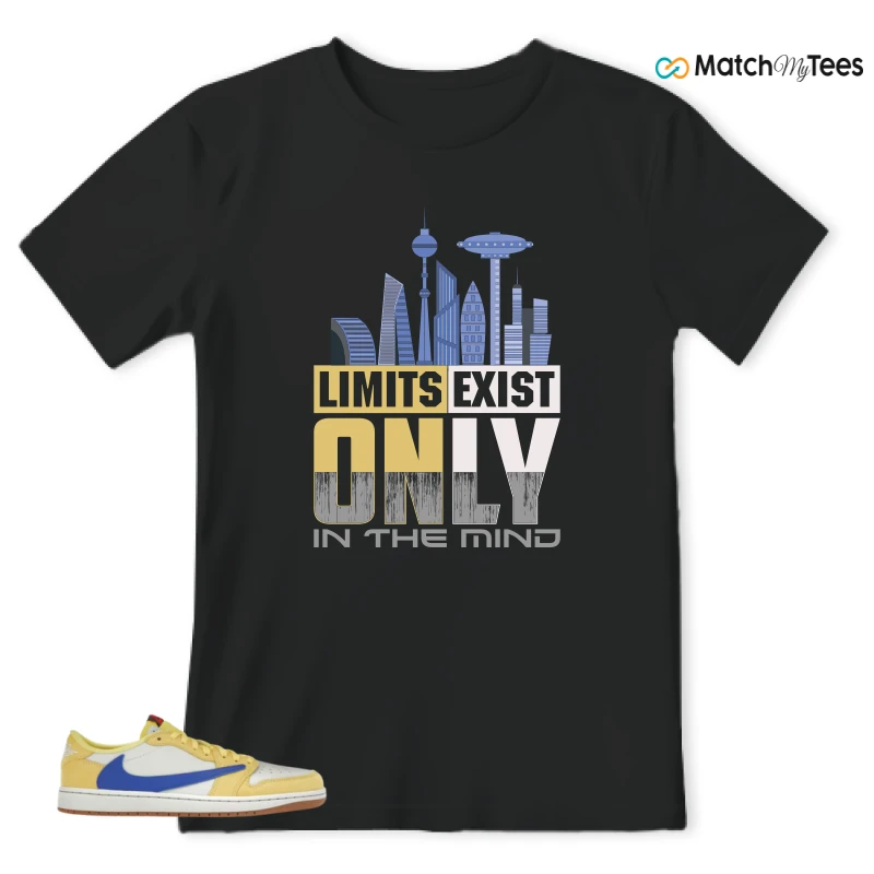 NIKE JORDAN 1 RETRO LOW OG SP TRAVIS SCOTT CANARY (WOMEN'S) SNEAKER Matching Tees t-shirt